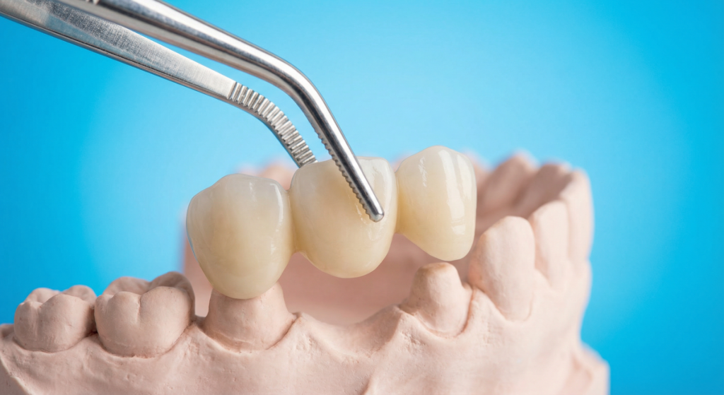 Expert restorative Crowns & Bridges service to repair and replace teeth at Yonge Wellesley Dental in Toronto